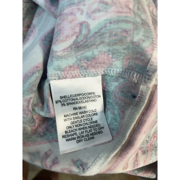 London Times Sheath Dress Size‎ 4 Multicolor Floral Boat Neck Sleeveless - Picture 7 of 7